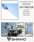 روکش وکیوم سافت تاچ شینهو کد SH-749-EB 0/35*142 با تکنولوژی EB