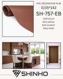 روکش وکیوم سافت تاچ شینهو کد SH-757-EB 0/35*142 با تکنولوژی EB