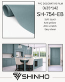 روکش وکیوم سافت تاچ شینهو کد SH-754-EB 0/35*142 با تکنولوژی EB